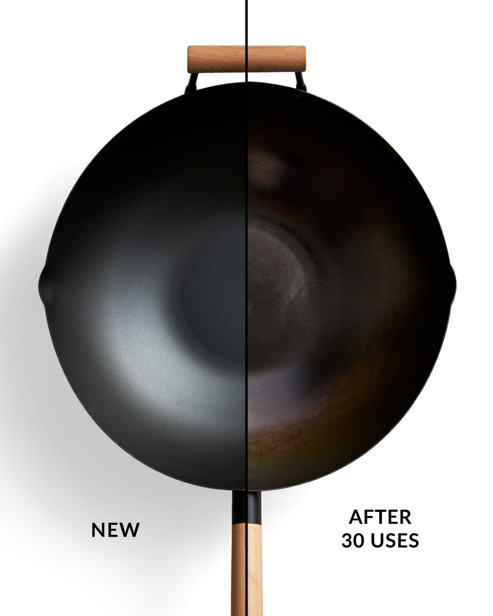 MAKO Black Steel 14 Wok Kit